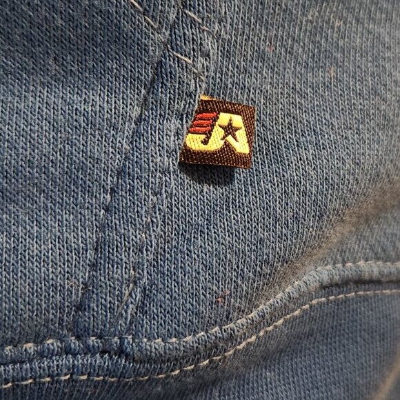 Kansas Jayhawks Hoodie Sweatshirt XL J. America Sewn Stitched Embroidered Logo - Picture 7 of 8